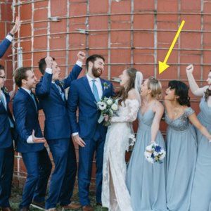 Kennedy Blue Dove Grey Bridesmaid dress